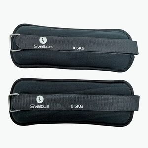 Bokasúly Sveltus Neoprene Weighted Cuff 500 g black (Neoprene Weighted Cuff 0960) kép