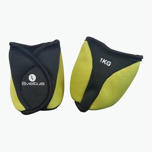 Bokasúly Sveltus Ankle Weight Cuff 1 kg 2 db green/ yellow (Ankle Weight Cuff 0981) kép