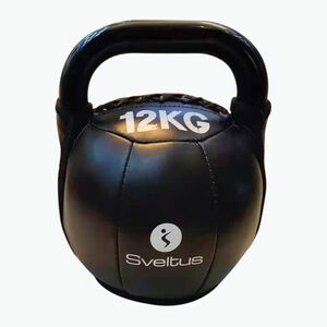 Kettlebell Sveltus Soft PU 12 kg black (Soft PU 12 kg 1005) kép