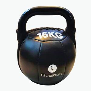 Kettlebell Sveltus Soft PU 16 kg black (Soft PU 16 kg 1006) kép