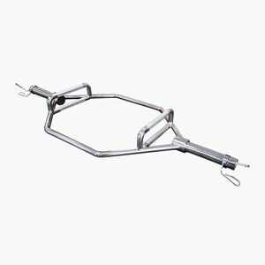 Hex súlyzórúd Sveltus Olympic Trap Bar + 2 Stop Disques chrome (Olympic Trap Bar + 2 Stop Disques 1668) kép