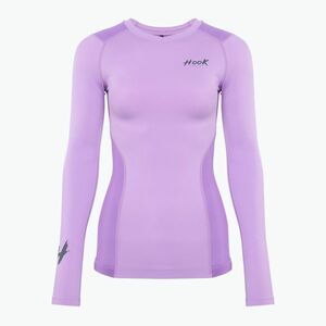 Női rashguard HOOK FIGHTING Base fiołkowy (Base HKF-FRG001-VL) kép
