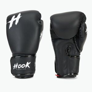 Boxkesztyű HOOK FIGHTING Ready To Spar z wypełnieniem fekete (Ready To Spar HKF-BXG005-BL) kép
