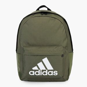 Hátizsák adidas Classic Badge Of Sport 27, 5 l olive strata/ white (Classic Badge Of Sport HR9810) kép
