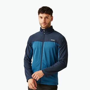 Férfi REGATT Highton Full Zip Midlayer melegítőfelső olimpiai kék/tengerészkék (Highton Full Zip Midlayer RMA617-0T2) kép