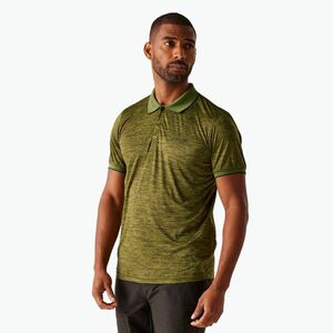 Férfi trekking ing REGATTA Polo Remex II nefrit zöld (Polo Remex II RMT186-1W3) kép