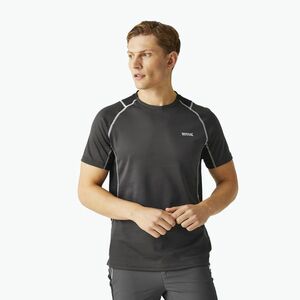 Férfi REGATTA Virda IV hamu/fekete póló (Virda IV RMT289-61G) kép