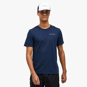 Férfi Peak Performance Explore Logo T-shirt kék árnyék (Explore Logo G79545020) kép