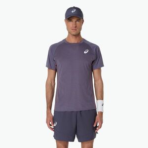 Férfi ASICS Match Actibreeze Top szürkéslila teniszpóló (Match Actibreeze Top 2041A320-500) kép