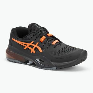 ASICS Gel-Resolution X férfi teniszcipő fekete/ sokkoló narancssárga (Gel-Resolution X 1041A481-001) kép