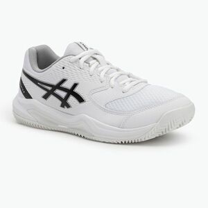 ASICS férfi teniszcipő Gel-Dedicate 8 Clay fehér/fekete (Gel-Dedicate 8 Clay 1041A448-101) kép