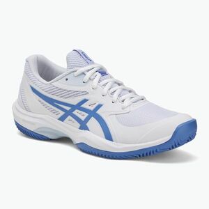 Női teniszcipő ASICS Game FF Clay W fehér/kék tengerpart (Game FF Clay W 1042A282-100) kép