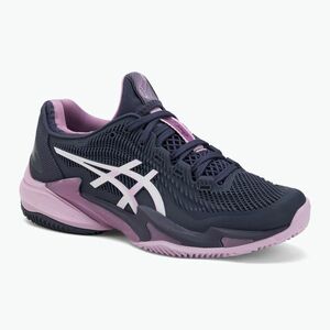 ASICS Court FF 3 Clay W női teniszcipő indigó köd/fehér (Court FF 3 Clay W 1042A221-500) kép