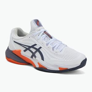 ASICS Court FF 3 Clay fehér/szürkés lila férfi teniszcipő (Court FF 3 Clay 1041A371-104) kép