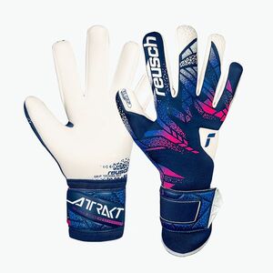 Reusch Attrakt RE: GRIP kék/rózsaszín/fehér kapuskesztyű (Attrakt RE: GRIP 5570545-4310) kép