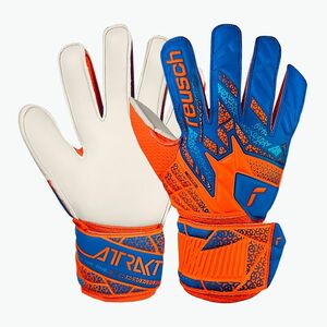 Reusch Attrakt Solid Junior sokkoló narancs/kék gyermek kapuskesztyű (Attrakt Solid Junior 5572515-2290) kép