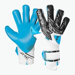 Reusch Attrakt Aqua Evolution kapuskesztyű fehér/fekete/aqua kék (Attrakt Aqua Evolution 5570455-1126) kép