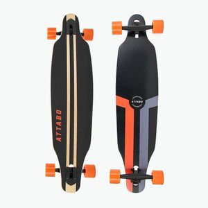 Longboard gördeszka ATTABO Flowrider fekete (Flowrider ATB-SKB-02BLK) kép