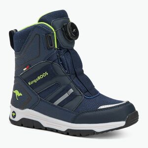 Gyerek hótaposó KangaROOS K-MJ Hunter RTX FX dark navy / lime (K-MJ Hunter RTX FX 10220-000-4054) kép