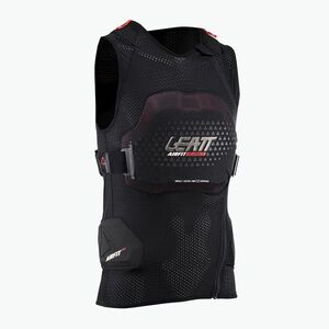 Férfi Leatt 3DF AirFit Evo mellény fekete kerékpáros mez protektorokkal (3DF AirFit Evo Vest 5024060740) kép