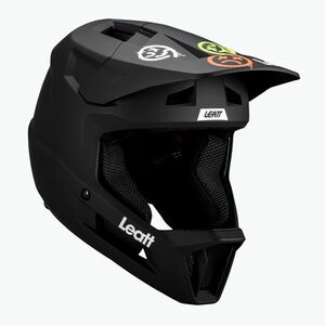 Leatt MTB Gravity 1.0 V25 Jr gyermek kerékpáros sisak fekete (MTB Gravity 1.0 V25 Jr 1025108481) kép