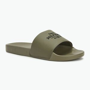 Férfi papucs Tommy Hilfiger Embroid 85 Pool Slide army green (Embroid 85 Pool Slide FM0FM05342RBN) kép