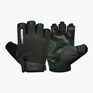 Edzőkesztyű RDX T2 Half army green (T2 Half WGA-T2HA) kép