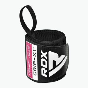 Csuklómerevítő RDX WR11 Gym Wirst Wrap black/pink (WR11 Gym Wirst Wrap WAH-WR11BP) kép