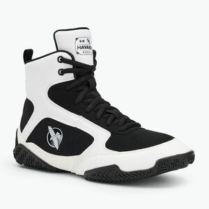 Férfi boxcipő Hayabusa Pro Boxing black white (Pro Boxing PBS-W) kép