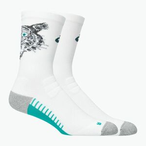 Zokni ASICS Performance Run Crew brilliant white/wave teal (Performance Run Crew 3013A976-102) kép