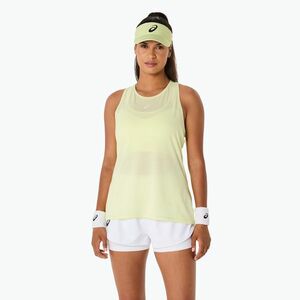 Női ASICS Nagino Run állítható tank huddle sárga heather futópóló (Nagino Run Adjustable Tank 2012D139) kép