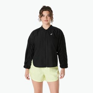 Női futódzseki ASICS Nagino Run Állítható teljesítmény fekete (Nagino Run Adjustable 2012D138-002) kép