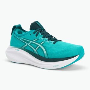 Férfi futócipő ASICS Gel-Nimbus 27 wave teal/saxon green (Gel-Nimbus 27 1011B958-400) kép