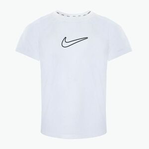 Gyerek póló Nike One Dri-Fit white/black (One Dri-Fit FZ5600-100) kép