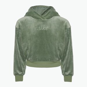 Gyerek pulóver Nike Sportswear Hoodie oil green/jade horizon (Sportswear Hoodie FZ5588-386) kép