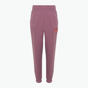Gyerek nadrág Nike Sportswear Club Fleece plum dust/light wild mango (Sportswear Club Fleece FZ5571-523) kép