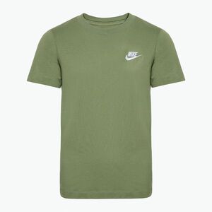 Gyerek póló Nike Sportswear oil green (Sportswear FZ5177-386) kép