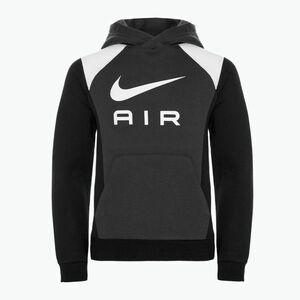 Gyerek pulóver Nike Air Hoodie anthracite/black/white/white (Air Hoodie FZ4955-060) kép