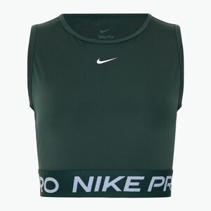 Női edzőfelső Nike Pro Dri-Fit vintage green/white (Pro Dri-Fit FZ3615-338) kép