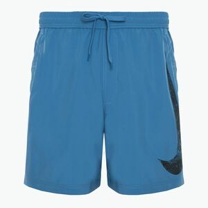 Férfi rövidnadrág Nike Form Swoosh Dri-Fit 7" aegean storm/black (Form Swoosh Dri-Fit 7" FZ1066-429) kép