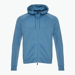 Férfi sportpulóver Nike Primary Dri-Fit UV aegean storm/aegean storm (Primary Dri-Fit UV FZ0967-429) kép