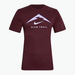 Férfi futópóló Nike Dri-Fit UV burgundy crush (Dri-Fit UV FQ3914-652) kép