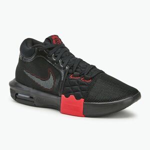 Férfi kosaras cipő Nike LeBron Witness 8 black/ university red/ white (LeBron Witness 8 FB2239-005) kép