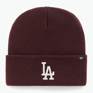 Téli sapka 47 Brand MLB Los Angeles Dodgers Haymaker dark maroon (MLB Los Angeles Dodgers Haymaker B-HYMKR12ACE-KM) kép