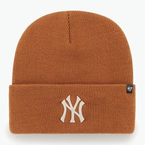 Téli sapka 47 Brand MLB New York Yankees Haymaker burnt orange (MLB New York Yankees Haymaker B-HYMKR17ACE-BOG) kép