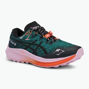 Női futócipő ASICS Fuji Lite 5 rainy lake/black (Fuji Lite 5 1012B690-300) kép