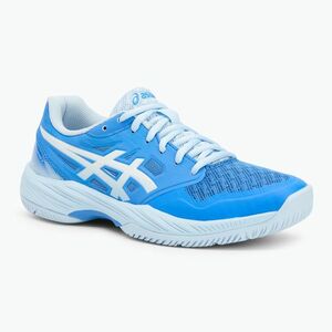 Női squash cipő ASICS Gel-Court Hunter 3 blue coast/white (Gel-Court Hunter 3 1072A090-401) kép