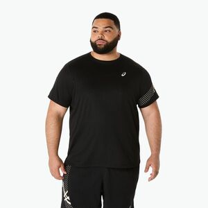 Férfi futópóló ASICS Icon SS Top performance black (Icon SS Top 2011D239-001) kép