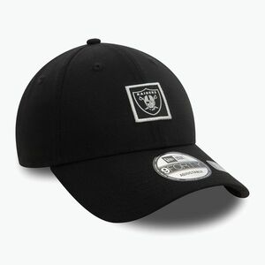 Baseballsapka New Era Metallic Patch 9FORTY Las Vegas Raiders black (Metallic Patch 9FORTY Las Vegas Raiders 60580699) kép