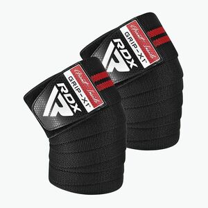 Térdvédő RDX KR11 Gym Knee Wrap black/red (KR11 Gym Knee Wrap WAH-KR11BR) kép